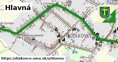 ilustrácia k Hlavná, Diakovce - 2,8 km