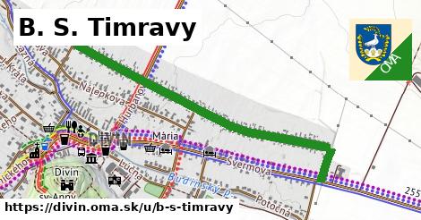 B. S. Timravy, Divín