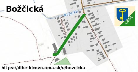 ilustrácia k Božčická, Dlhé Klčovo - 284 m