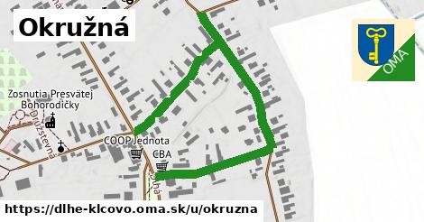 ilustrácia k Okružná, Dlhé Klčovo - 0,70 km