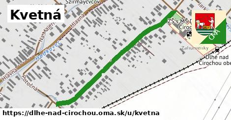 ilustrácia k Kvetná, Dlhé nad Cirochou - 492 m