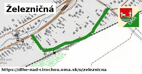 ilustrácia k Železničná, Dlhé nad Cirochou - 530 m