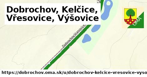 ilustrácia k Dobrochov, Kelčice, Vřesovice, Výšovice, Dobrochov - 602 m