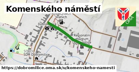 ilustrácia k Komenského náměstí, Dobromilice - 269 m