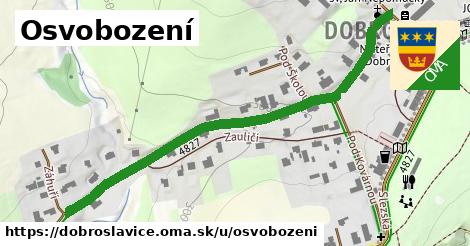 ilustrácia k Osvobození, Dobroslavice - 624 m