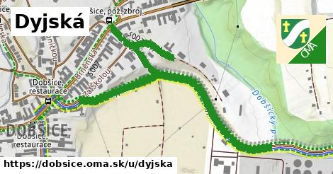 ilustrácia k Dyjská, Dobšice - 0,77 km