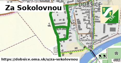 ilustrácia k Za Sokolovnou, Dobšice - 0,77 km