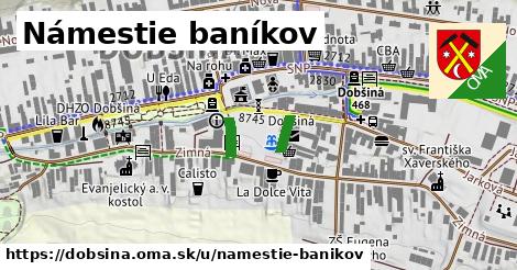 Námestie baníkov, Dobšiná