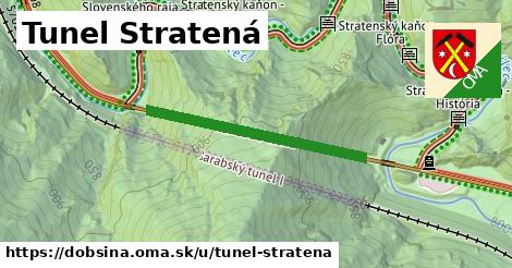 Tunel Stratená, Dobšiná