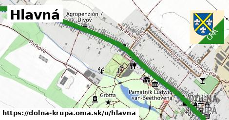 ilustrácia k Hlavná, Dolná Krupá - 2,3 km