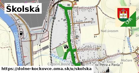 Školská, Dolné Kočkovce