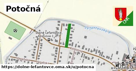 Potočná, Dolné Lefantovce