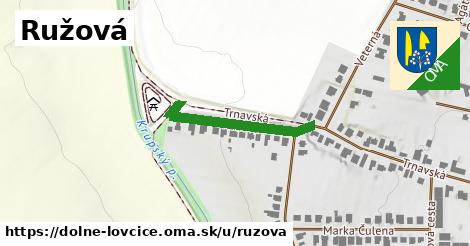 ilustrácia k Ružová, Dolné Lovčice - 264 m