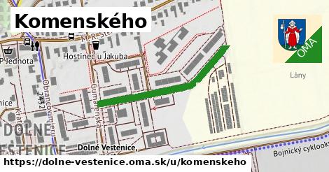 ilustrácia k Komenského, Dolné Vestenice - 336 m