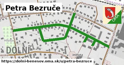 ilustrácia k Petra Bezruče, Dolní Benešov - 1,04 km