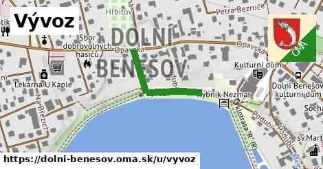 Vývoz, Dolní Benešov