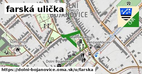 farská ulička, Dolní Bojanovice