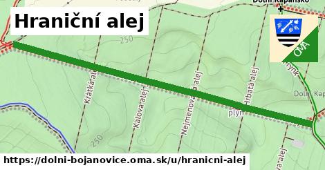 ilustrácia k Hraniční alej, Dolní Bojanovice - 1,41 km