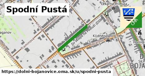 ilustrácia k Spodní Pustá, Dolní Bojanovice - 195 m