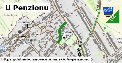 ilustrácia k U Penzionu, Dolní Bojanovice - 147 m