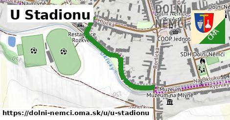 U Stadionu, Dolní Němčí