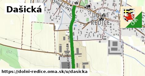 Dašická, Dolní Ředice