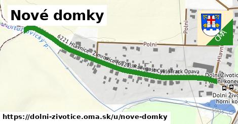 ilustrácia k Nové domky, Dolní Životice - 624 m