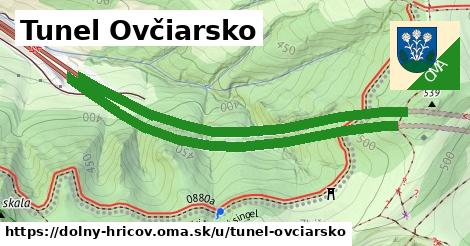 ilustrácia k Tunel Ovčiarsko, Dolný Hričov - 1,97 km