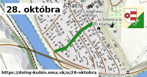 28. októbra, Dolný Kubín