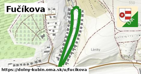 ilustrácia k Fučíkova, Dolný Kubín - 675 m