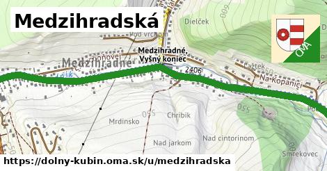 ilustrácia k Medzihradská, Dolný Kubín - 1,78 km