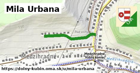 ilustrácia k Mila Urbana, Dolný Kubín - 283 m