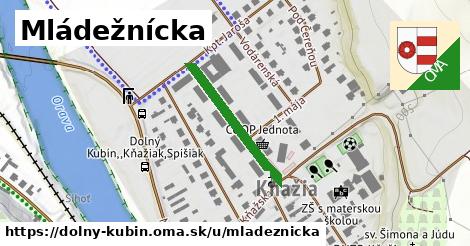 ilustrácia k Mládežnícka, Dolný Kubín - 234 m