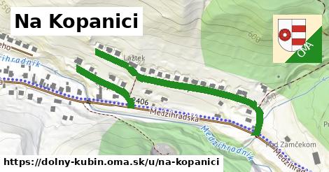 ilustrácia k Na Kopanici, Dolný Kubín - 611 m