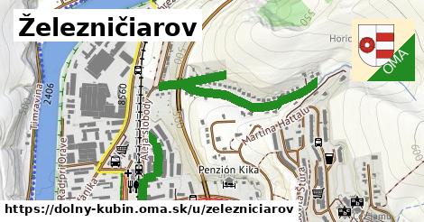 ilustrácia k Železničiarov, Dolný Kubín - 1,05 km