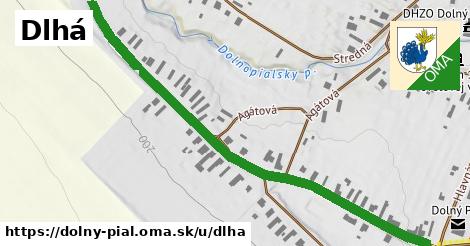 ilustrácia k Dlhá, Dolný Pial - 0,83 km