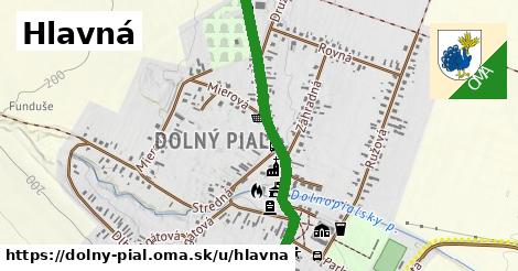 ilustrácia k Hlavná, Dolný Pial - 1,38 km