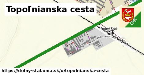 Topoľnianska cesta, Dolný Štál