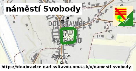 ilustrácia k náměstí Svobody, Doubravice nad Svitavou - 294 m