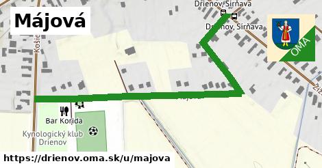 ilustrácia k Májová, Drienov - 0,71 km
