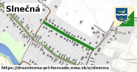 Slnečná, Družstevná pri Hornáde