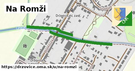 ilustrácia k Na Romži, Držovice - 607 m