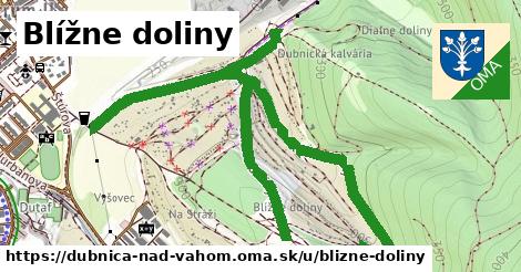 ilustrácia k Blížne doliny, Dubnica nad Váhom - 1,99 km