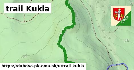 trail Kukla, Dubová, okres PK