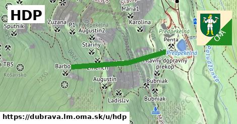 ilustrácia k HDP, Dúbrava, okres LM - 298 m