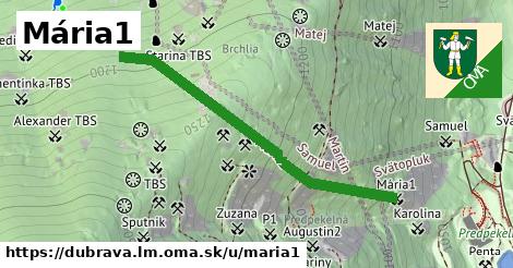 ilustrácia k Mária1, Dúbrava, okres LM - 465 m