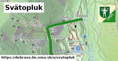 ilustrácia k Svätopluk, Dúbrava, okres LM - 419 m