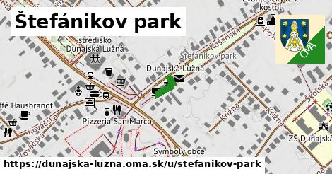 Štefánikov park, Dunajská Lužná