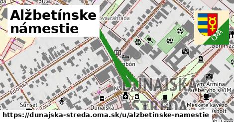 Alžbetínske námestie, Dunajská Streda