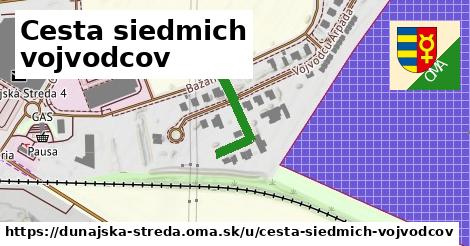 Cesta siedmich vojvodcov, Dunajská Streda